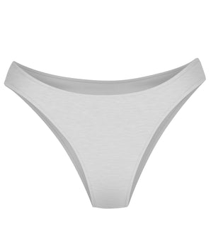 AiraModal™ Heather Grey High-Cut Cheeky