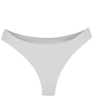 AiraModal™ Heather Grey Mid-Rise Thong