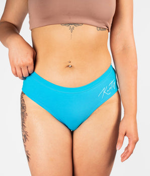 Azure Cotton Knotty Briefs