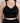 All-Black Compression Tankini Swim Top