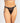 BeChill™ Knotty Me Black Thong