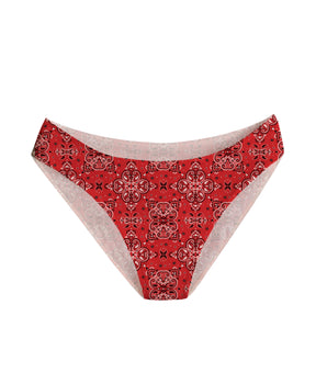 BeChill™ Ruby Paisley High-Rise Brief