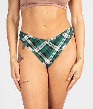 BeChill™ Tartan Charm Modal Thong