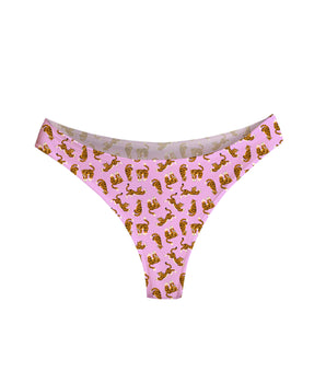 BeChill™ Wild Tigress Mid-Rise Thong