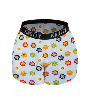 BeChill™ Multi Flower Smiley Faces Boxer