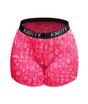 BeChill™ Pink Vintage Flash Tattoo Boxer