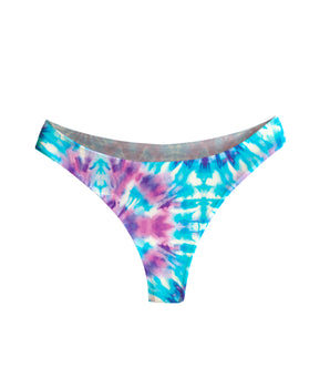 BeChill™ Kaleidoscope Blue Mid-Rise Thong