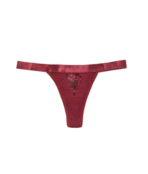 BeChill™ Bold Burgundy Modal Thong